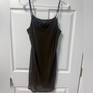 Talbots Brown slip dress